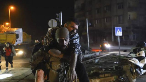 Tiếp tục động đất chết người ở Thổ Nhĩ Kỳ và Syria
