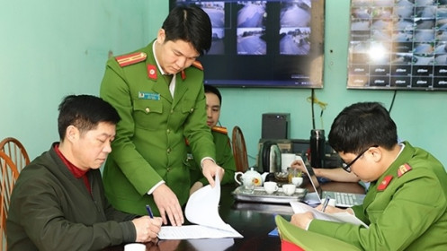 Bắt Phó Giám đốc chi nhánh Công ty Cổ phần Đăng kiểm Bắc Kạn tại tỉnh Tuyên Quang