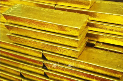 Giá vàng kết thúc tuần giao dịch ở mức thấp nhất tính từ đầu năm 2023
