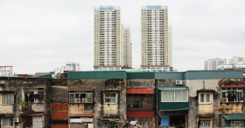 Cải tạo chung cư cũ Hà Nội: Hơn 30 năm đạt trên 1%