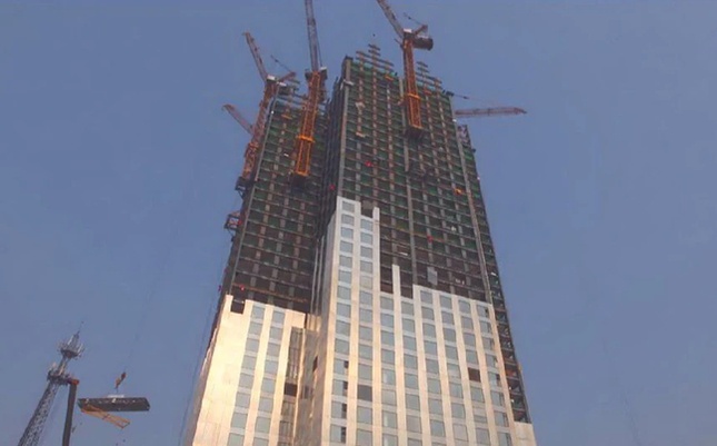 Trung Quốc đạt kỷ lục xây dựng tòa nhà 57 tầng trong mười chín ngày
