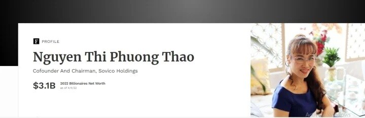 Túi tiền của các tỷ phú USD Việt Nam trên Forbes hiện thế nào?