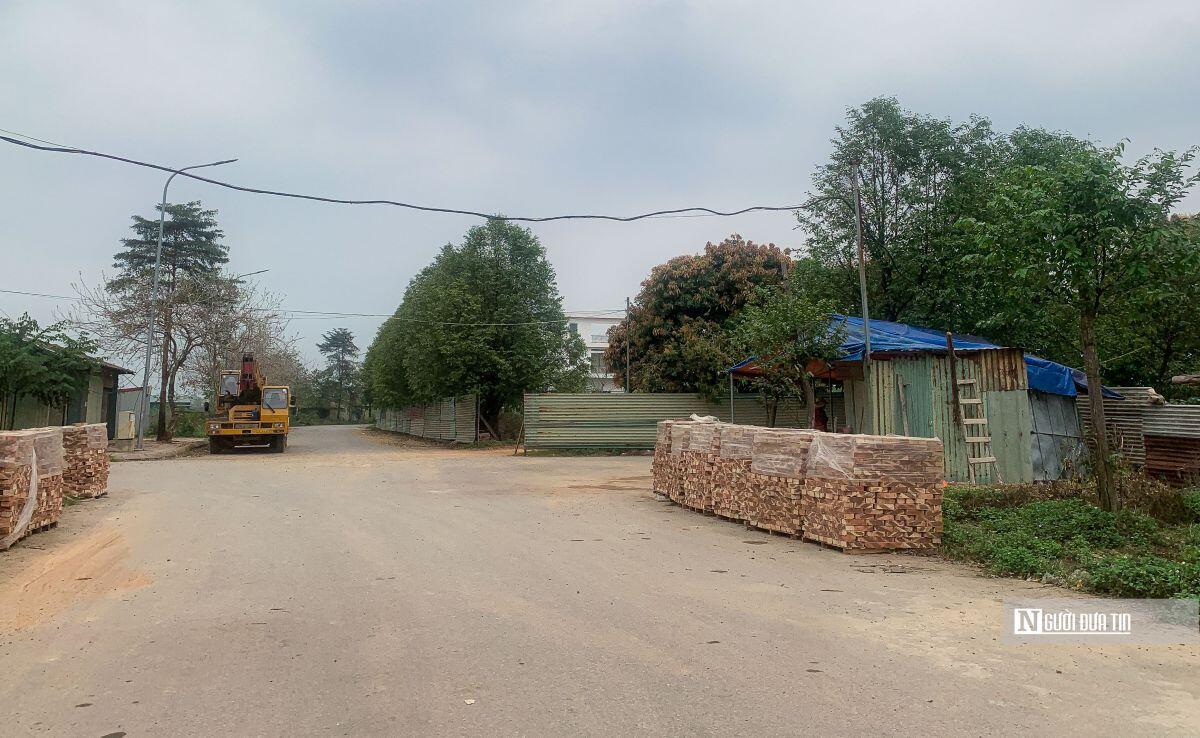 Nhà ở xã hội Kim Hoa - Mê Linh được rao bán rầm rộ dù chưa làm móng