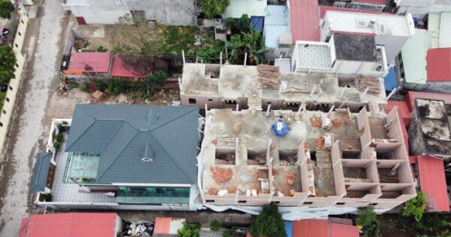 Vụ gia đình Chủ tịch phường xây 9 nhà liền kề không phép: Quận ủy Kiến An yêu cầu xác minh