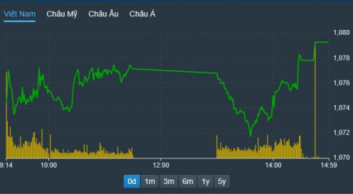 “Chấp” vốn ngoại xả, tiền nội giúp thị trường trụ vững, cổ phiếu bất động sản trần cả loạt