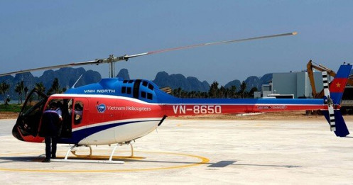 Dịch vụ du lịch trực thăng ngắm vịnh Hạ Long giá bao nhiêu?