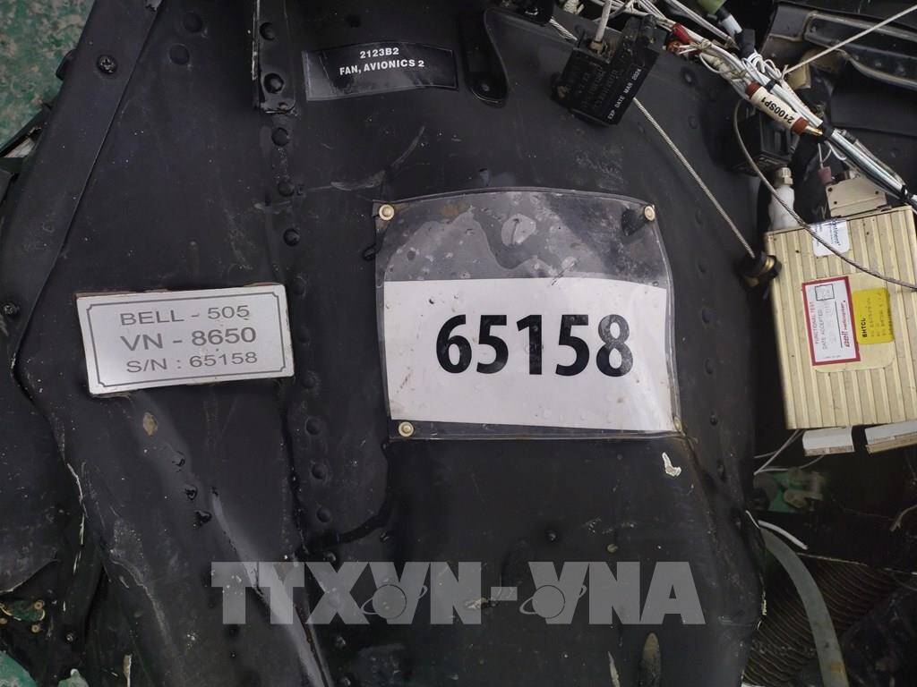 Vụ tai nạn máy bay trên biển: Tìm thấy hộp đen của trực thăng rơi