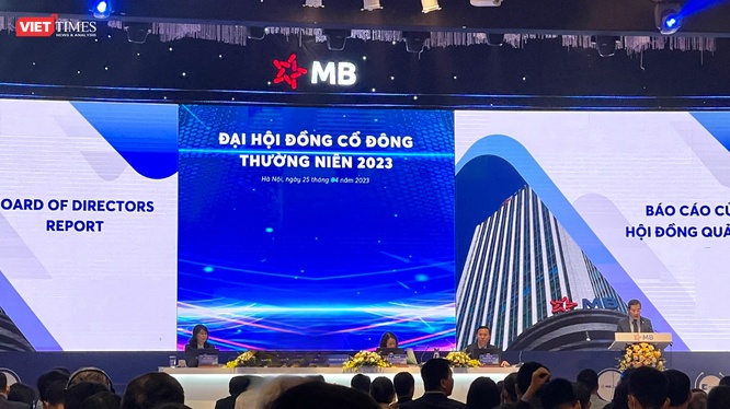 AGM 2023 MB Bank: Chưa có áp lực nợ xấu với nhóm Novaland, Hưng Thịnh, Trung Nam