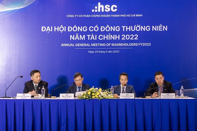 Chứng khoán HSC tổ chức thành công Đại hội đồng cổ đông thường niên năm tài chính 2022