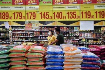 Giá gạo xuất khẩu Thái Lan lên mức cao nhất trong hơn hai tháng