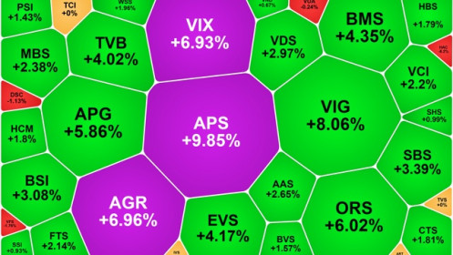 Cổ phiếu chứng khoán xanh mướt, loạt blue-chips giảm sâu, khối ngoại quay đầu xả mạnh