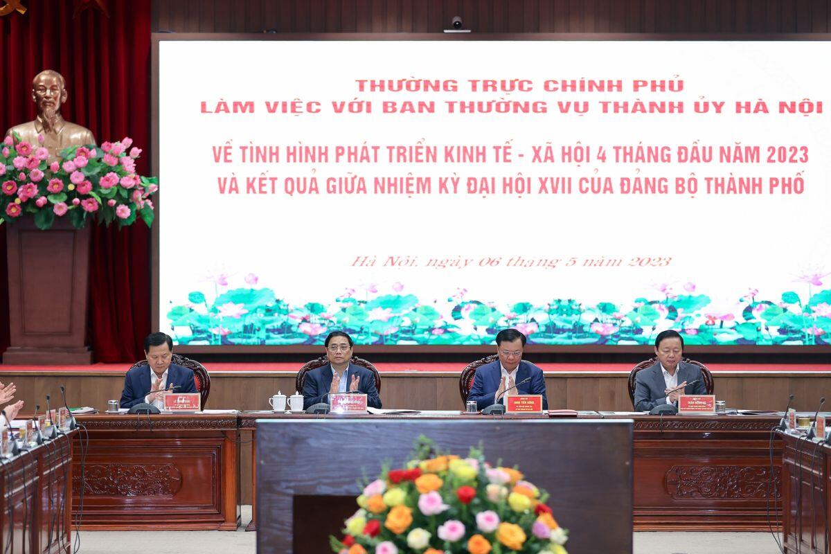 Loạt kiến nghị của Hà Nội với Thủ tướng về các dự án đang triển khai