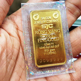 Giá vàng hôm nay 6/5: Vàng giảm 100.000 đồng/lượng