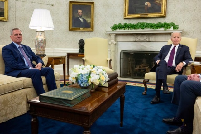 Cuộc họp ngăn Mỹ vỡ nợ không đạt được đột phá, ông Biden có thể không dự G7