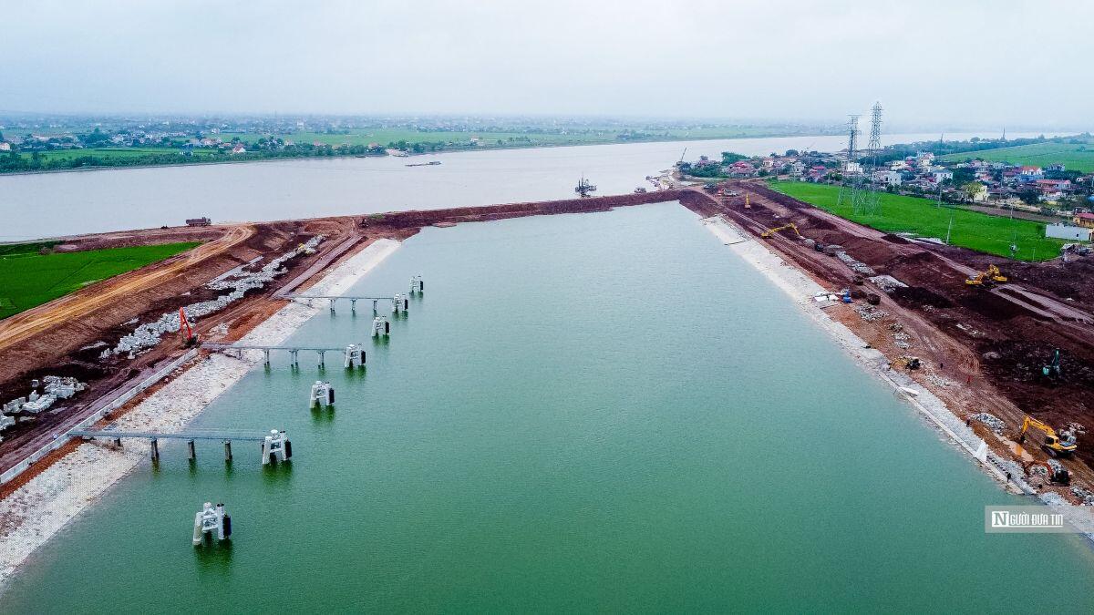 Toàn cảnh kênh đào 2.300 tỷ đồng tại Nam Định