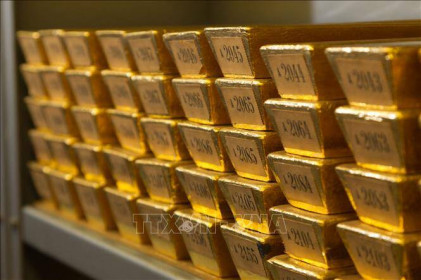 Phiên 16/5 giá vàng thế giới giảm do đồng USD mạnh lên