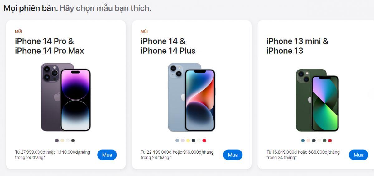 Ngày đầu mở bán của Apple Online Store Việt Nam: Đắt nhất thị trường