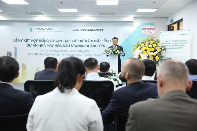 Dự án nhà máy hóa dầu Stavian Quảng Yên công bố đối tác tư vấn lập thiết kế kỹ thuật tổng thể (FEED)