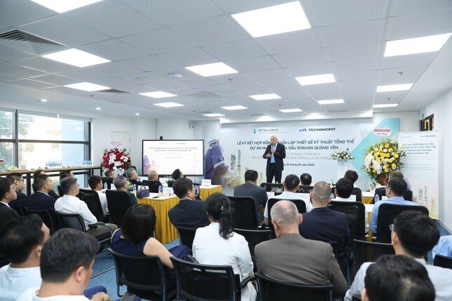 Dự án nhà máy hóa dầu Stavian Quảng Yên công bố đối tác tư vấn lập thiết kế kỹ thuật tổng thể (FEED)
