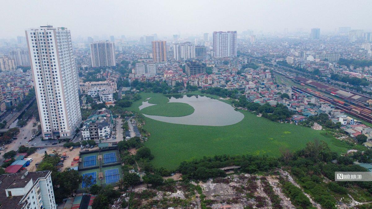 Hà Nội: Toàn cảnh khu đất xây dựng bãi xe và TTTM Aeon Mall Hoàng Mai
