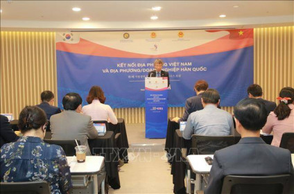 Tọa đàm 'Kết nối địa phương, doanh nghiệp Hàn Quốc với địa phương Việt Nam'