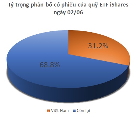 Quỹ iShares ETF tiếp tục mua mạnh HPG, loại NLG và STB