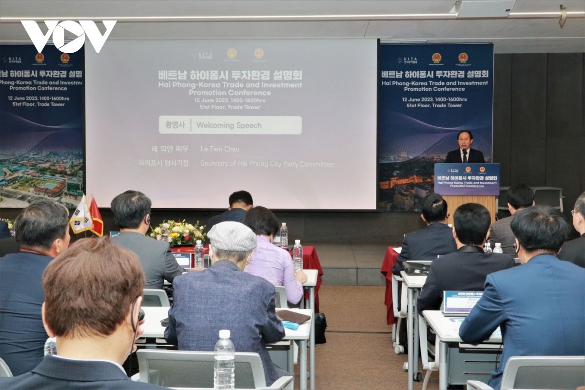 Hải Phòng thu hút thêm 1,5 tỷ USD từ các nhà đầu tư Hàn Quốc