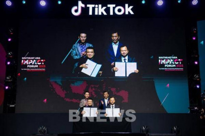 TikTok đầu tư 12,2 triệu USD hỗ trợ khối doanh nghiệp vừa và nhỏ Đông Nam Á