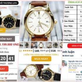Sự thật về đồng hồ Omega giảm giá 70%, khách hàng mua nhanh kẻo hết