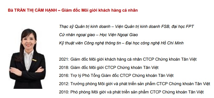 Chứng khoán Tân Việt bổ nhiệm Chủ tịch HĐQT mới