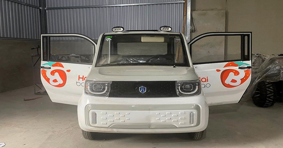 Công khai chào bán ô tô điện mini Trung Quốc nhập lậu giá từ 80 triệu đồng