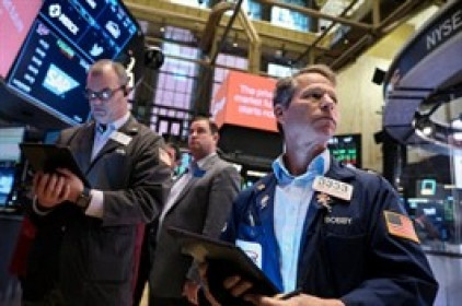 Dow Jones mất hơn 100 điểm, đứt mạch 3 phiên tăng liên tiếp