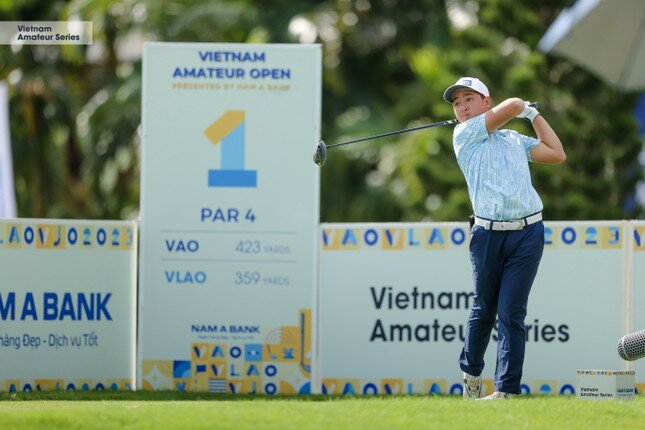 'Song Minh' dẫn đầu giải vô địch golf nghiệp dư quốc gia 2023