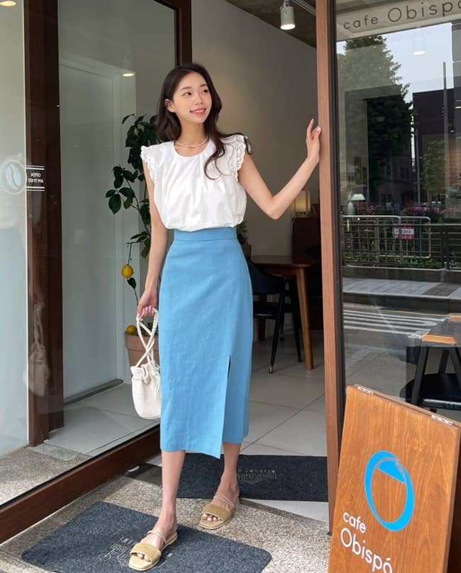 Cách chọn và mặc chân váy bút chì trông không bị "quê kiểng"