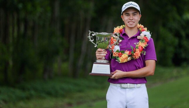 Maxime Bao Long Lam vô địch giải golf nghiệp dư trẻ quốc gia 2023