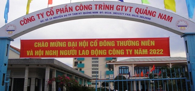 Một doanh nghiệp xây lắp ở Quảng Nam bị phạt và truy thu thuế hơn 900 triệu đồng, cổ phiếu nằm sàn