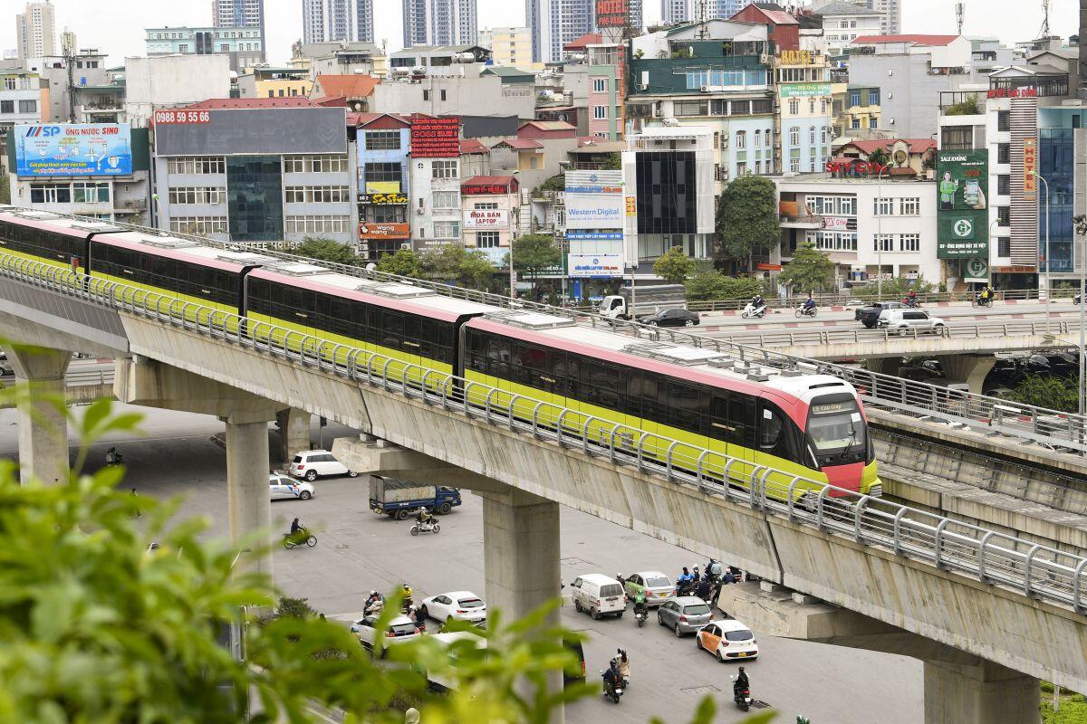'Vận hành đoạn trên cao đường sắt Nhổn - ga Hà Nội cuối năm 2023'