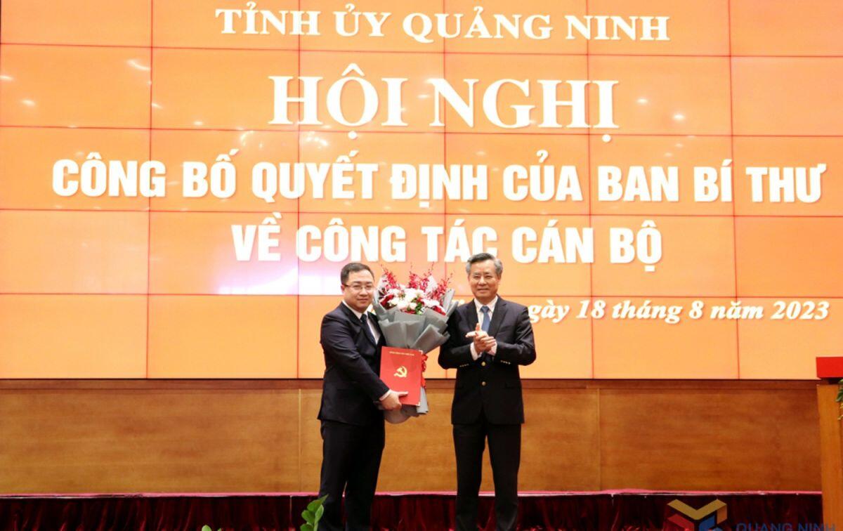 Ông Đặng Xuân Phương làm Phó Bí thư Tỉnh ủy Quảng Ninh