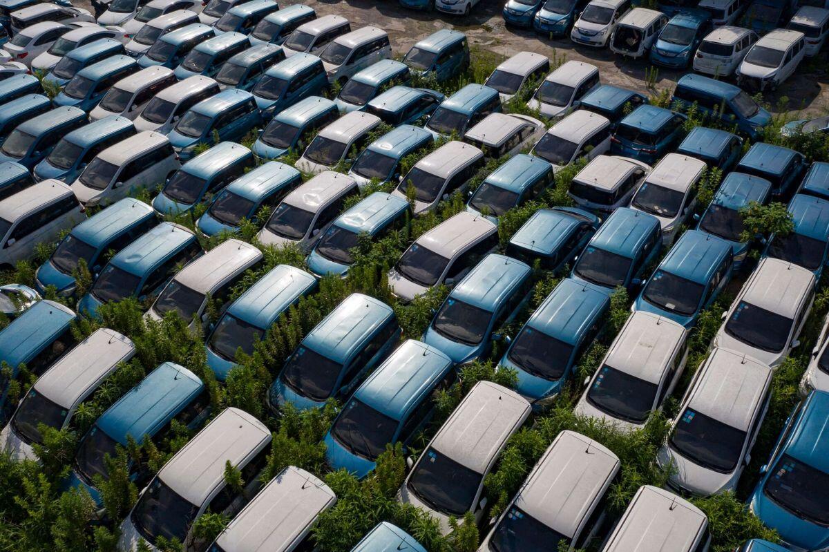 Những nghĩa địa xe ô tô điện tại Trung Quốc