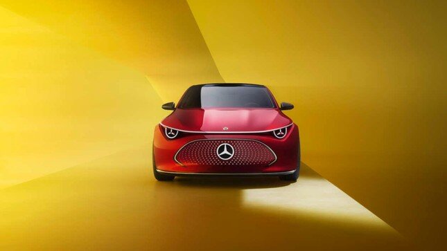 Mercedes-Benz CLA Concept chạy điện với nội thất độc đáo