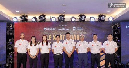Đội tuyển golf Việt Nam khát khao tạo kỳ tích tại Asiad 19