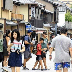 Lượng khách quốc tế đến Nhật Bản phục hồi 85% so với trước đại dịch