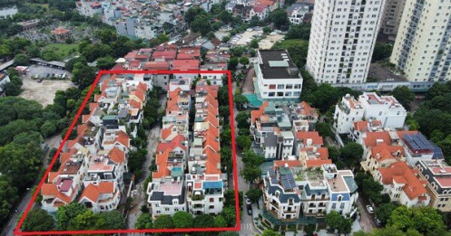 Quỹ đất 20% tại KĐT mới Trung Văn 'hô biến' thành khu biệt thự, chung cư để bán