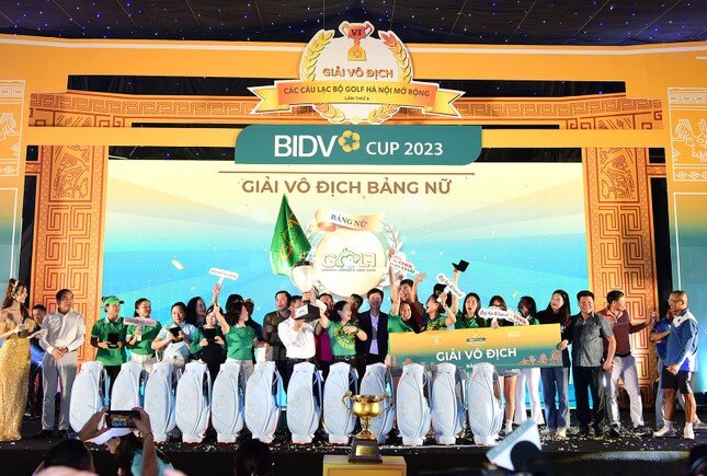 Giải golf đồng đội lớn nhất Việt Nam tìm ra nhà vô địch