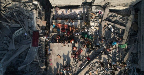 Quân đội Israel thả 6.000 quả bom xuống Dải Gaza trong 6 ngày