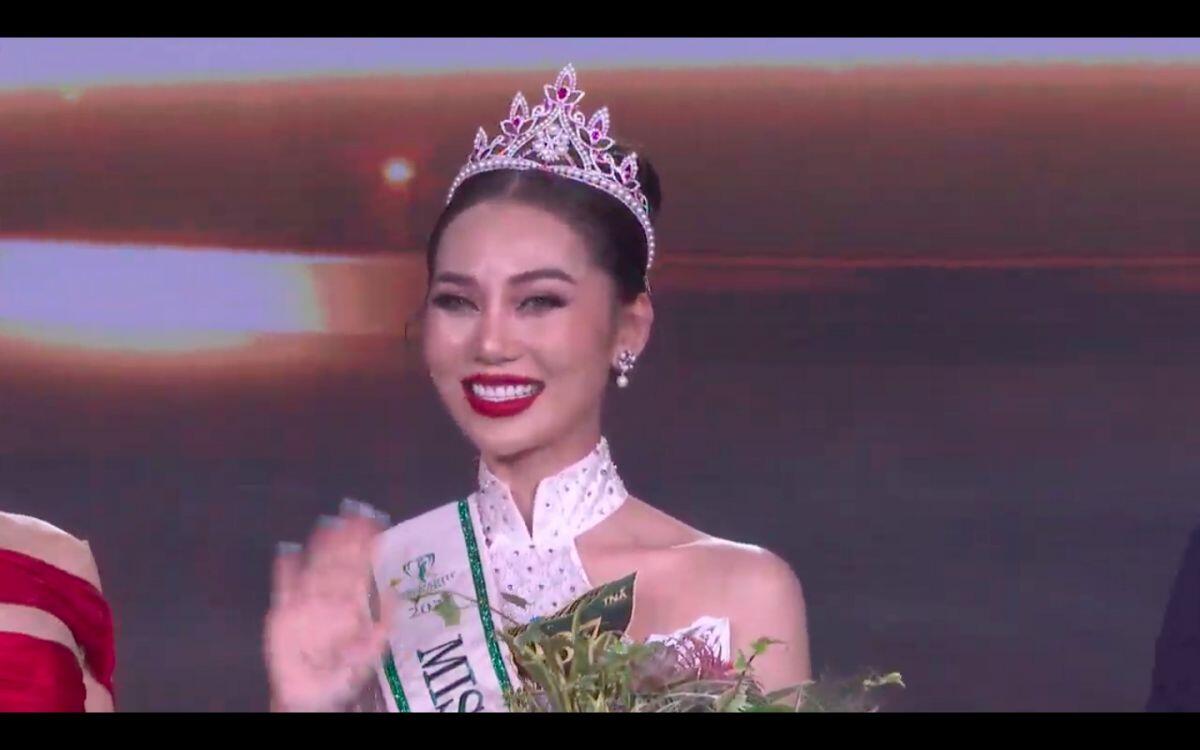 Đỗ Thị Lan Anh đăng quang Hoa hậu Trái Đất Việt Nam 2023