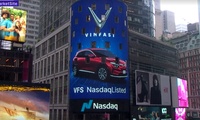 Cổ phiếu VinFast tăng mạnh trên sàn Mỹ