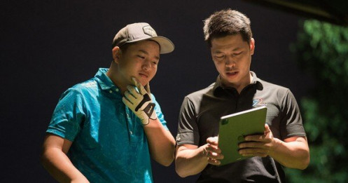 HLV Nguyễn Thái Dương và Nguyễn Anh Minh truyền cảm hứng cho golf Việt Nam