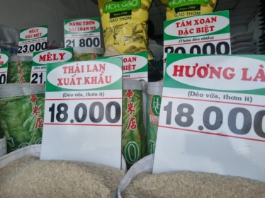 TP. Hồ Chí Minh: Tiếp tục theo dõi sát diễn biến giá gạo