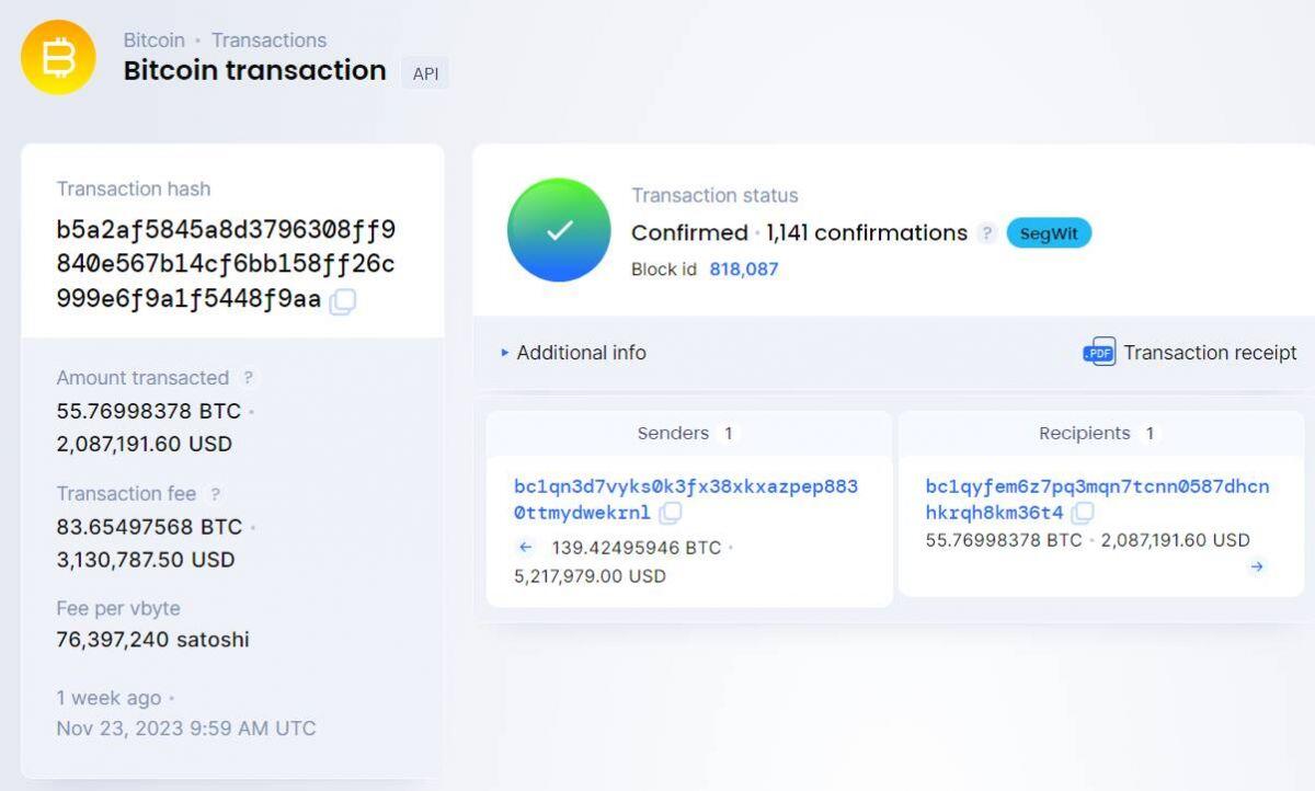 AntPool hoàn trả phí giao dịch Bitcoin kỷ lục 3 triệu USD